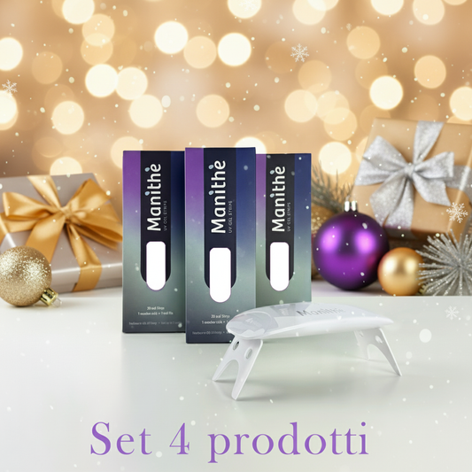 # Starter Set 3 COLORI + 1 LAMPADA UV